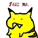 Fear the evil Pikachu